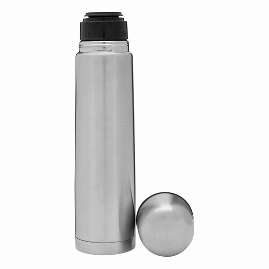 Isolierkanne WARM SOUL L, 1 Liter, silber