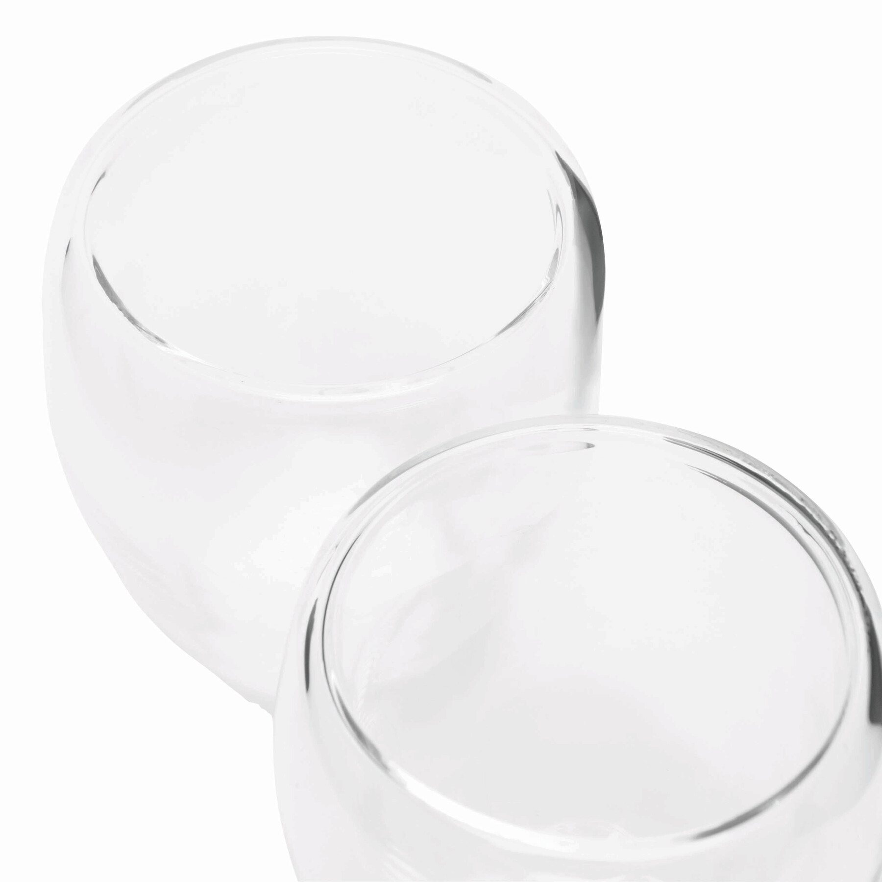 Gläser-Set DRINK LINE S, doppelwandig: 2er Set, transparent