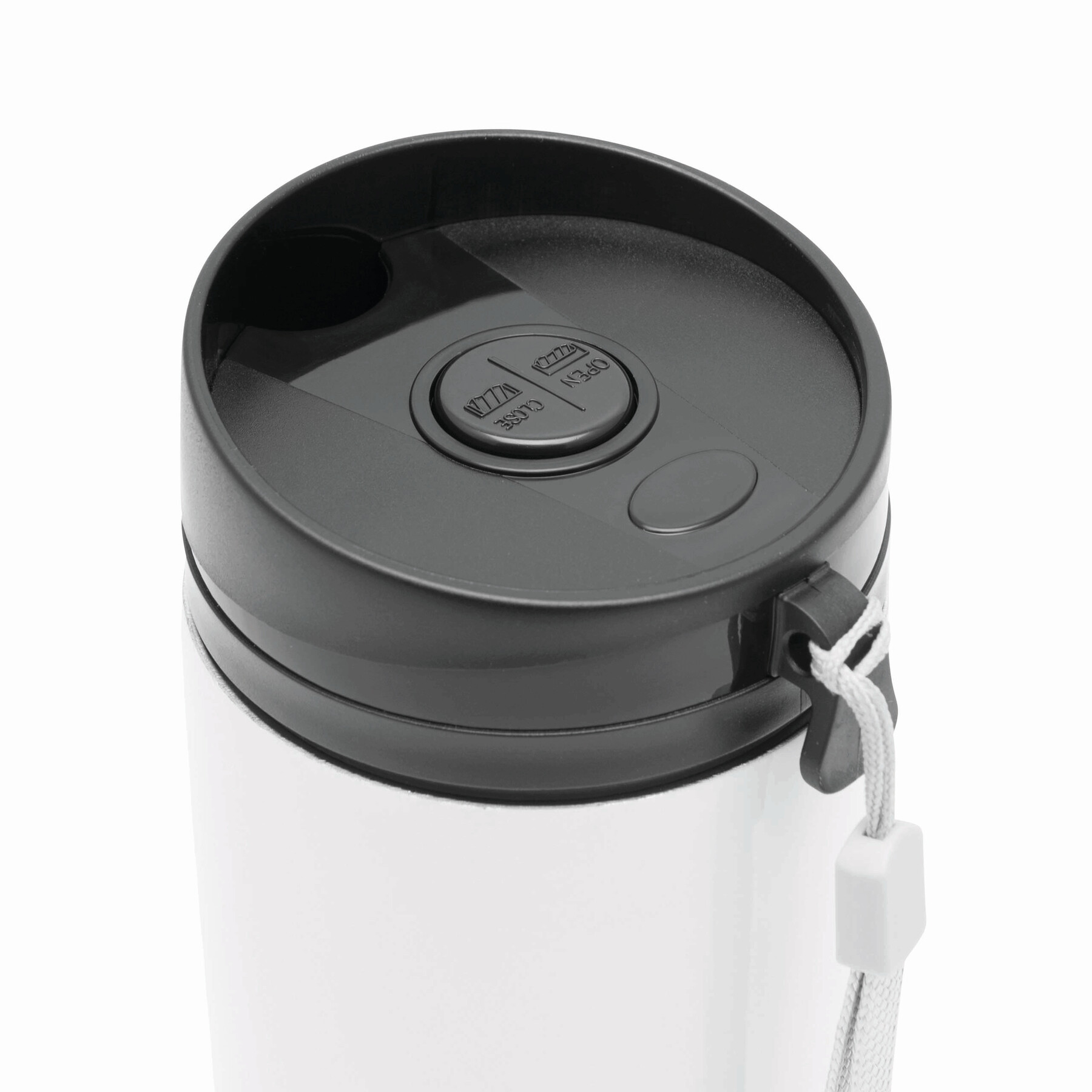 Isolierbecher EARLY MORNING, doppelwandig, weiß