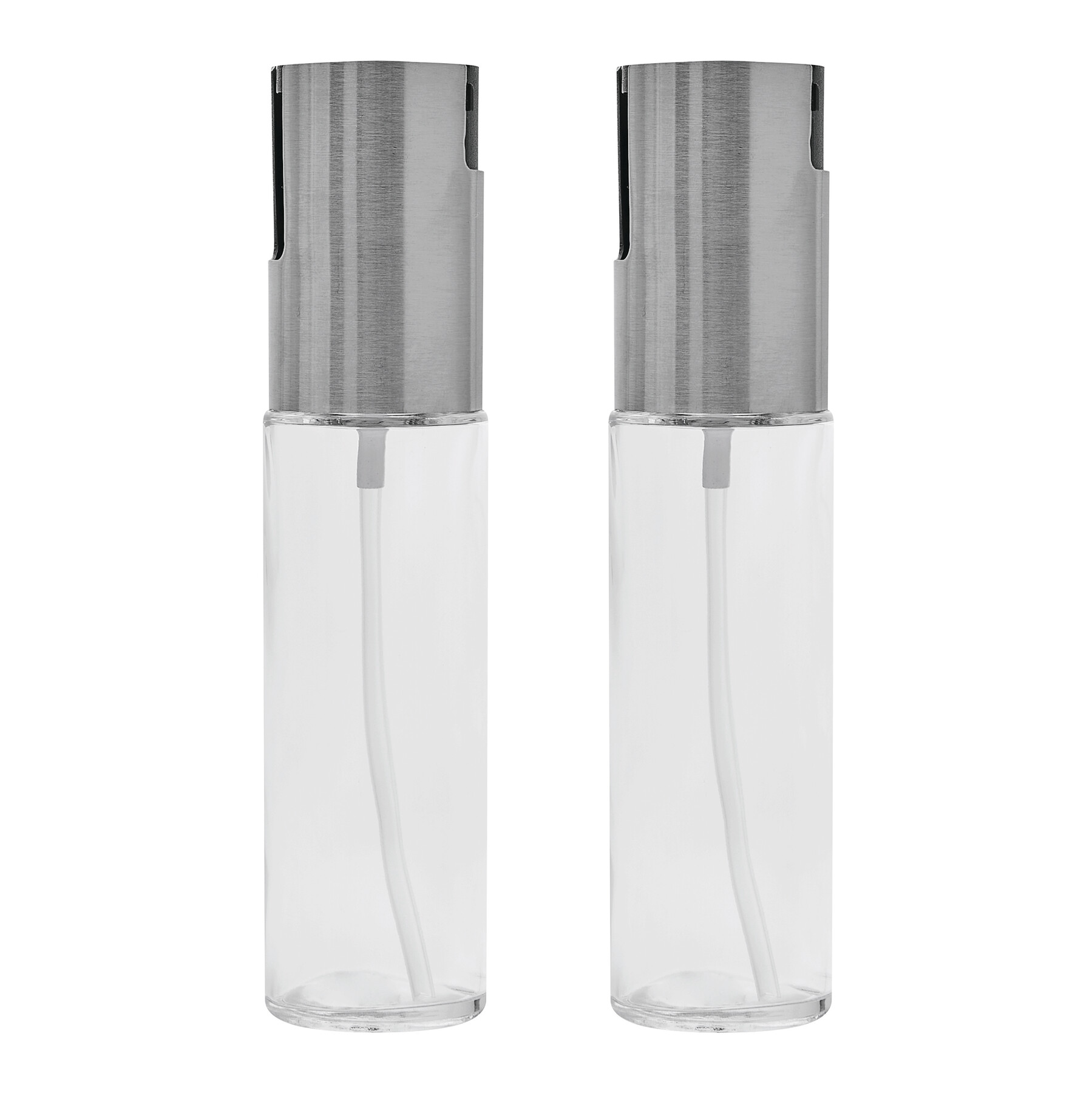 Öl- und Essigzerstäuber LIFESTYLE, silber, transparent