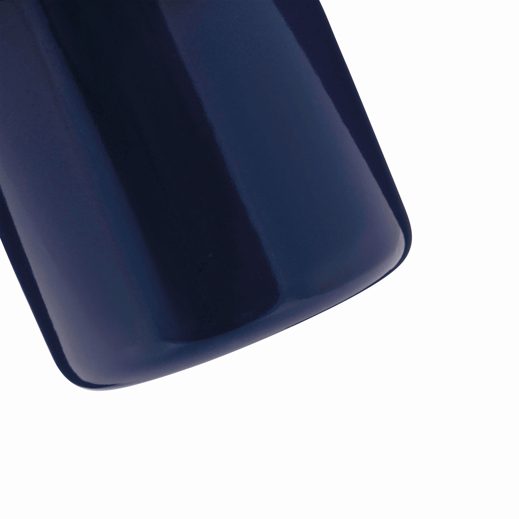 Emaille Becher RETRO CUP, blau, weiß