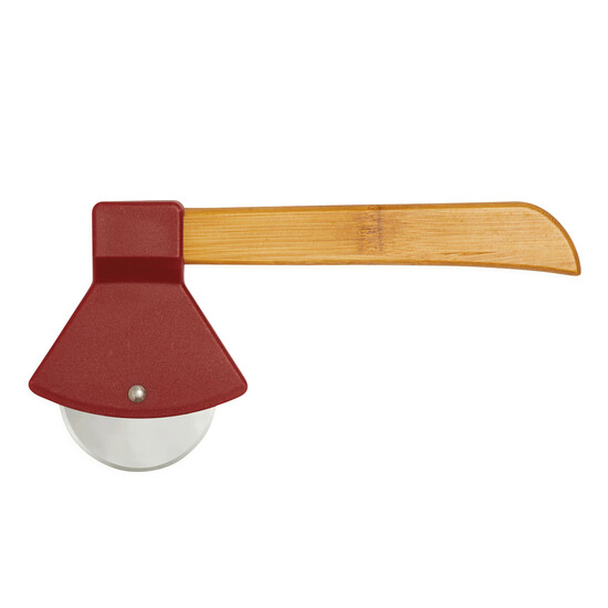 Pizzaschneider BAMBOO TIMBER, rot