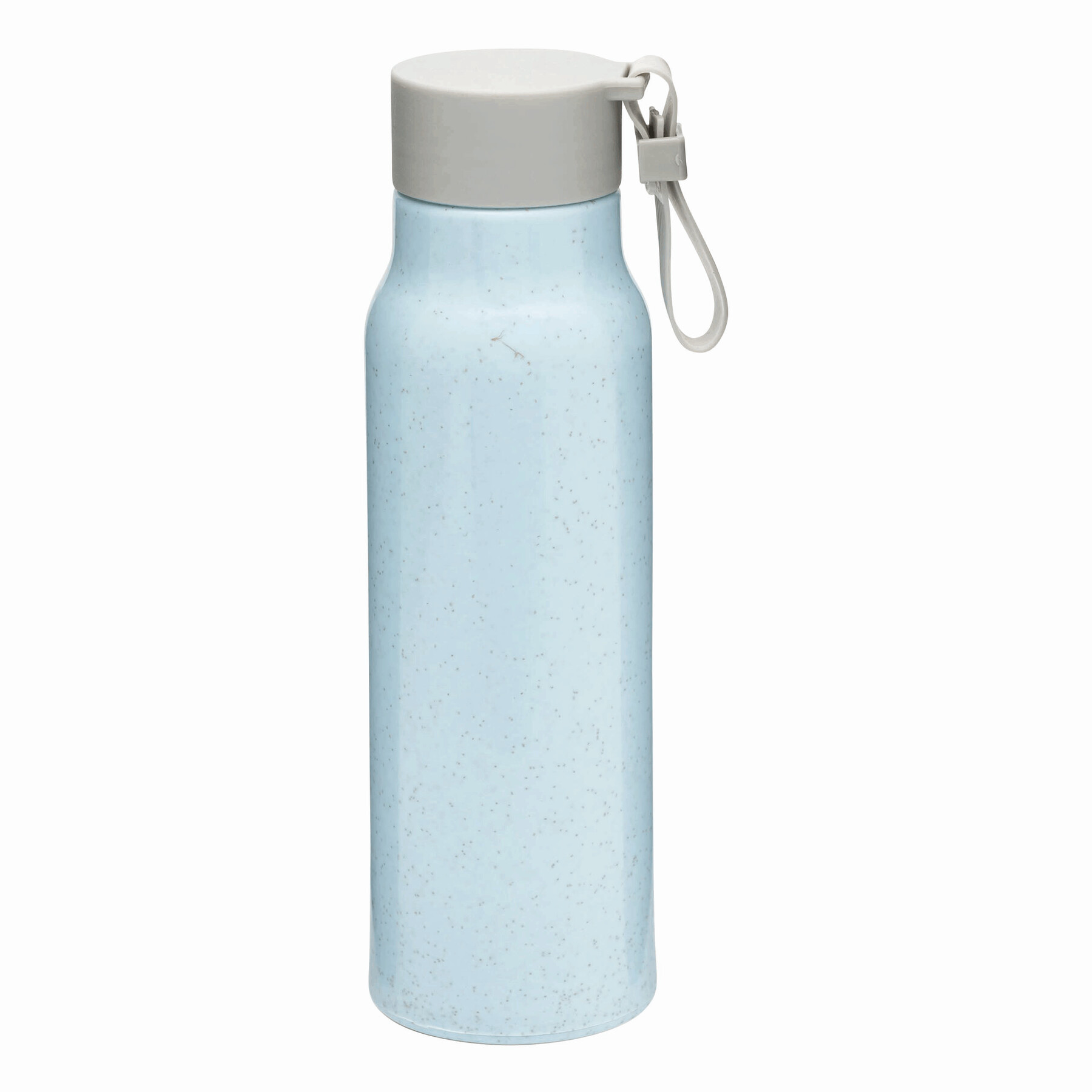 Glas-Trinkflasche ECO DRINK mit Ummantelung, blau