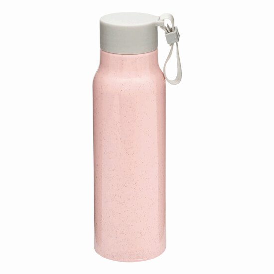 Glas-Trinkflasche ECO DRINK mit Ummantelung, rot