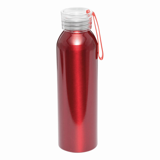 Aluminium Trinkflasche LOOPED, rot