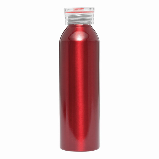 Aluminium Trinkflasche LOOPED, rot