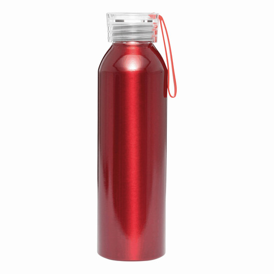 Aluminium Trinkflasche LOOPED, rot