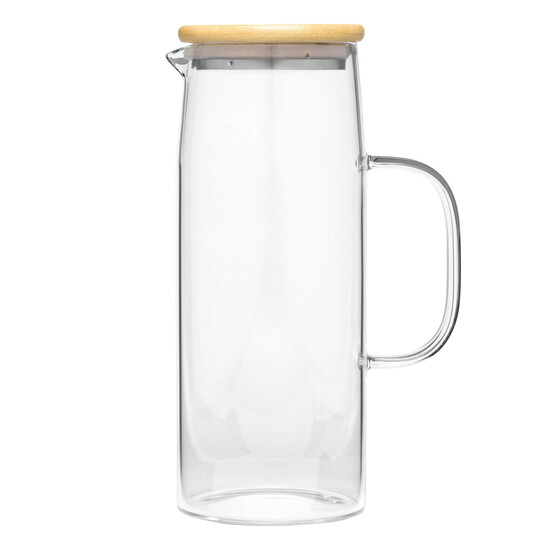 Glas-Karaffe BAMBOO PITCHER, braun