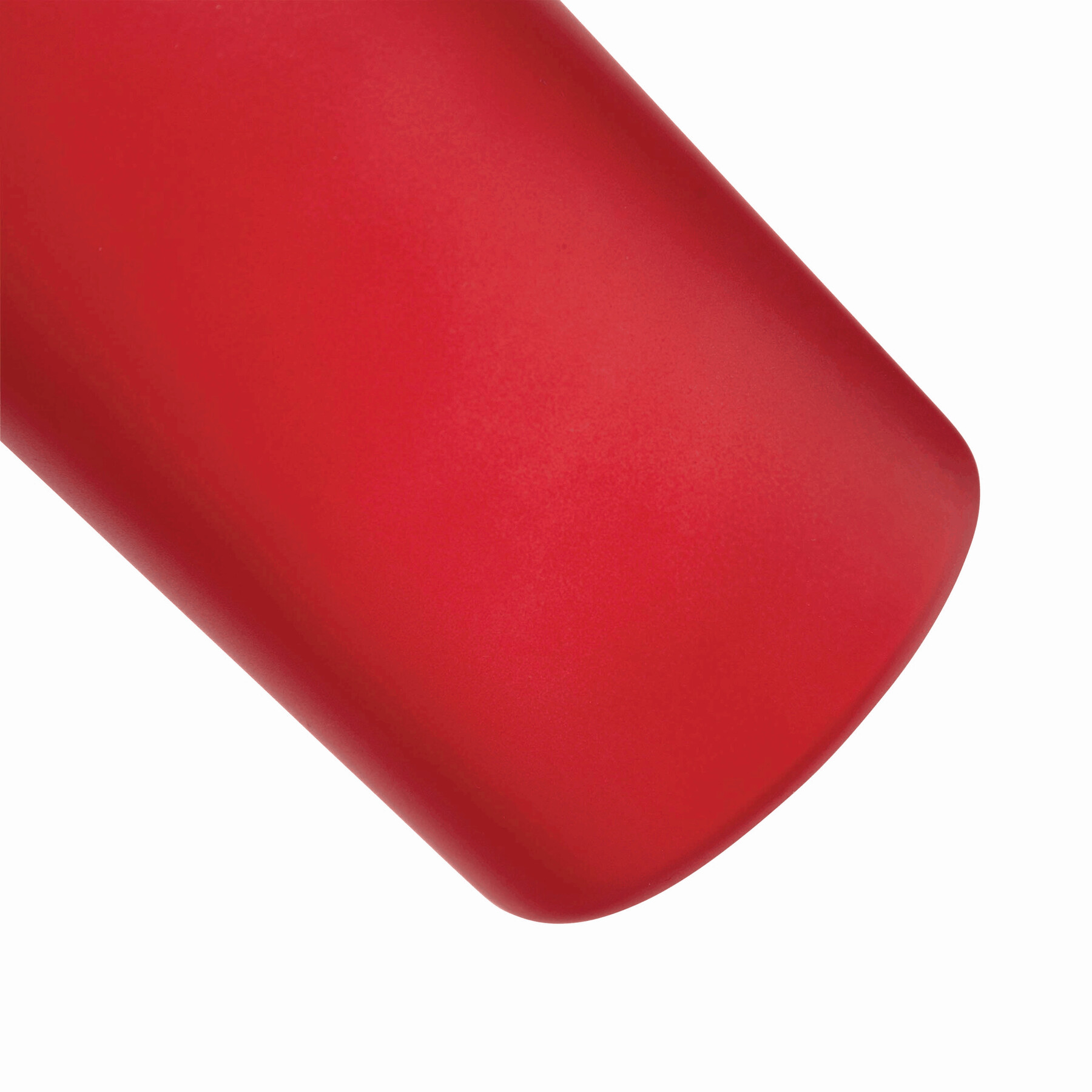 Glas-Flasche TAKE FROSTY, rot