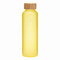 Glas-Flasche TAKE FROSTY, gelb