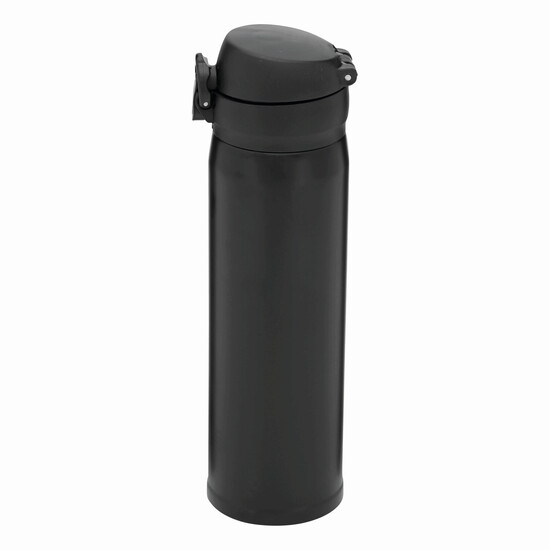 Vakuum-Trinkflasche OOLONG, schwarz