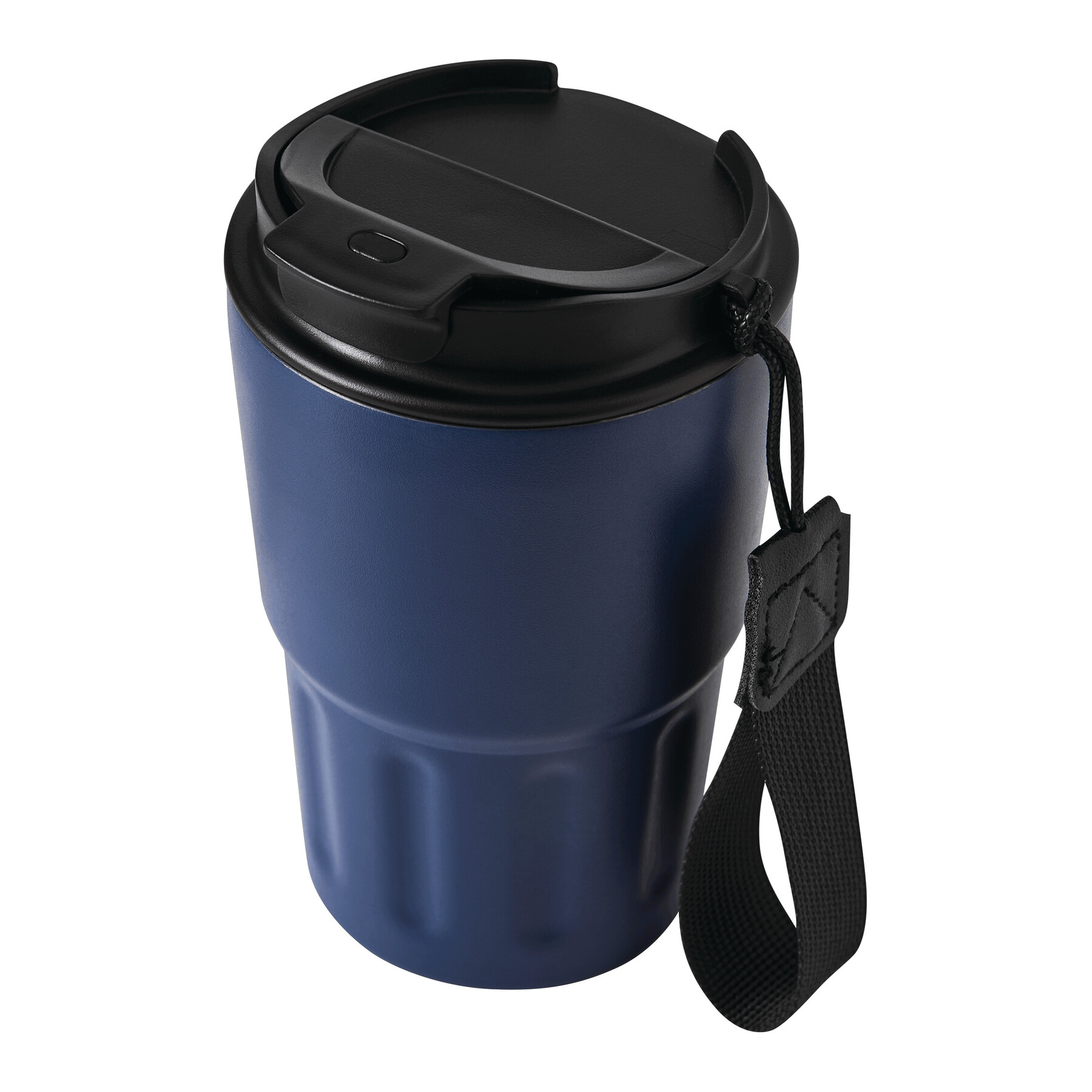 Vakuum-Trinkbecher TRAVEL MUG, marineblau