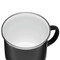 Emaille-Trinkbecher VINTAGE CUP, schwarz