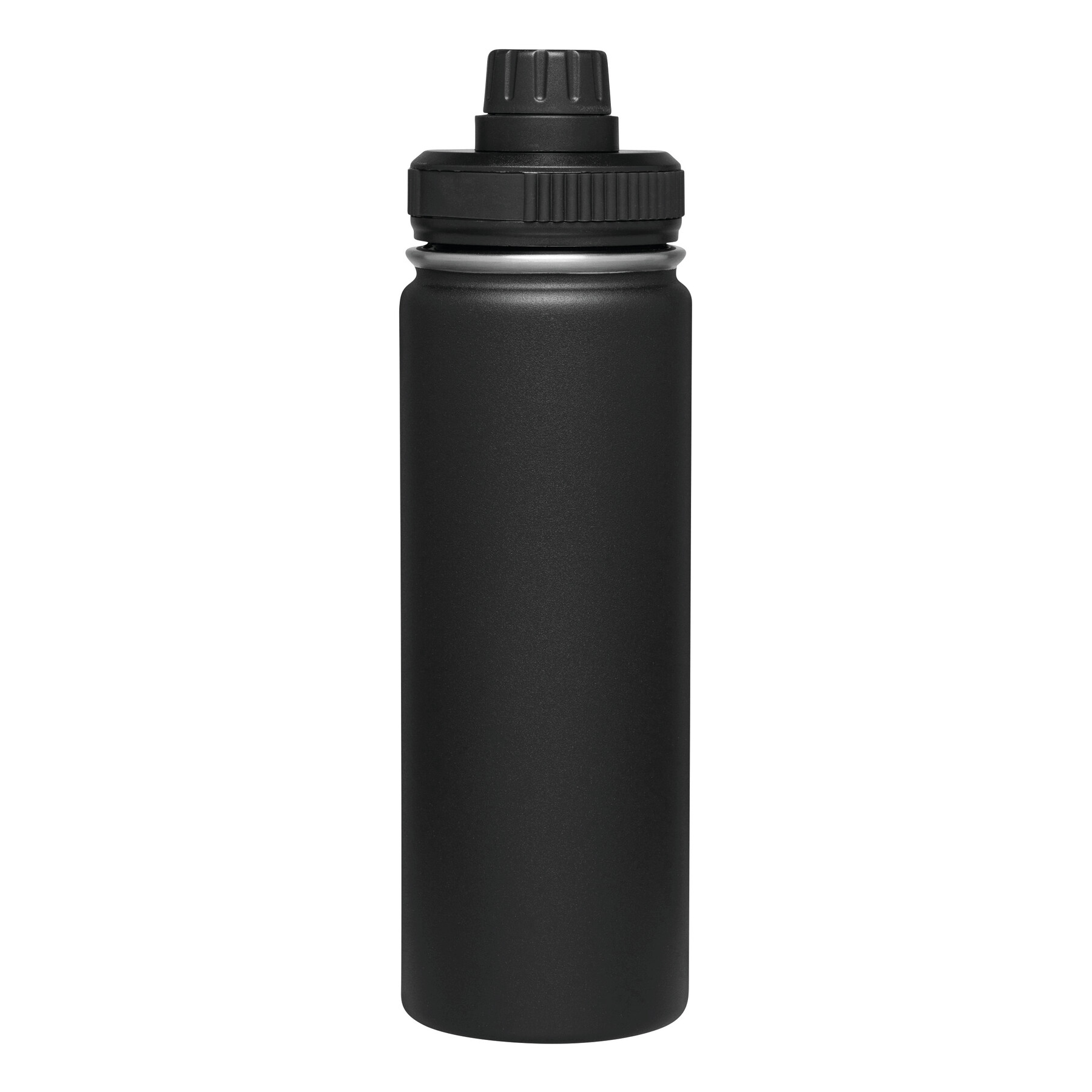 Vakuum-Isolierflasche ARMY STYLE, schwarz
