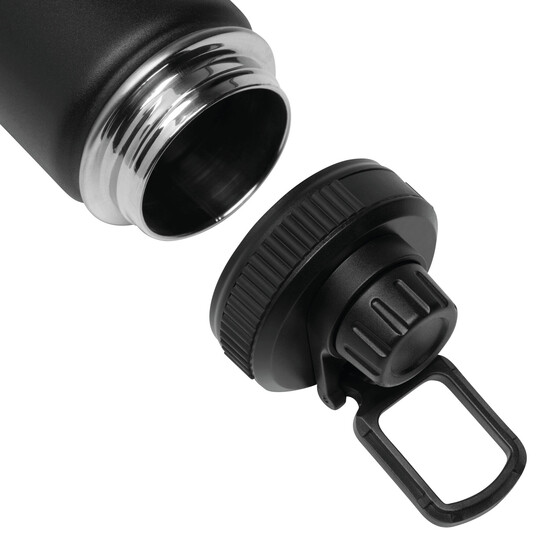 Vakuum-Isolierflasche ARMY STYLE, schwarz