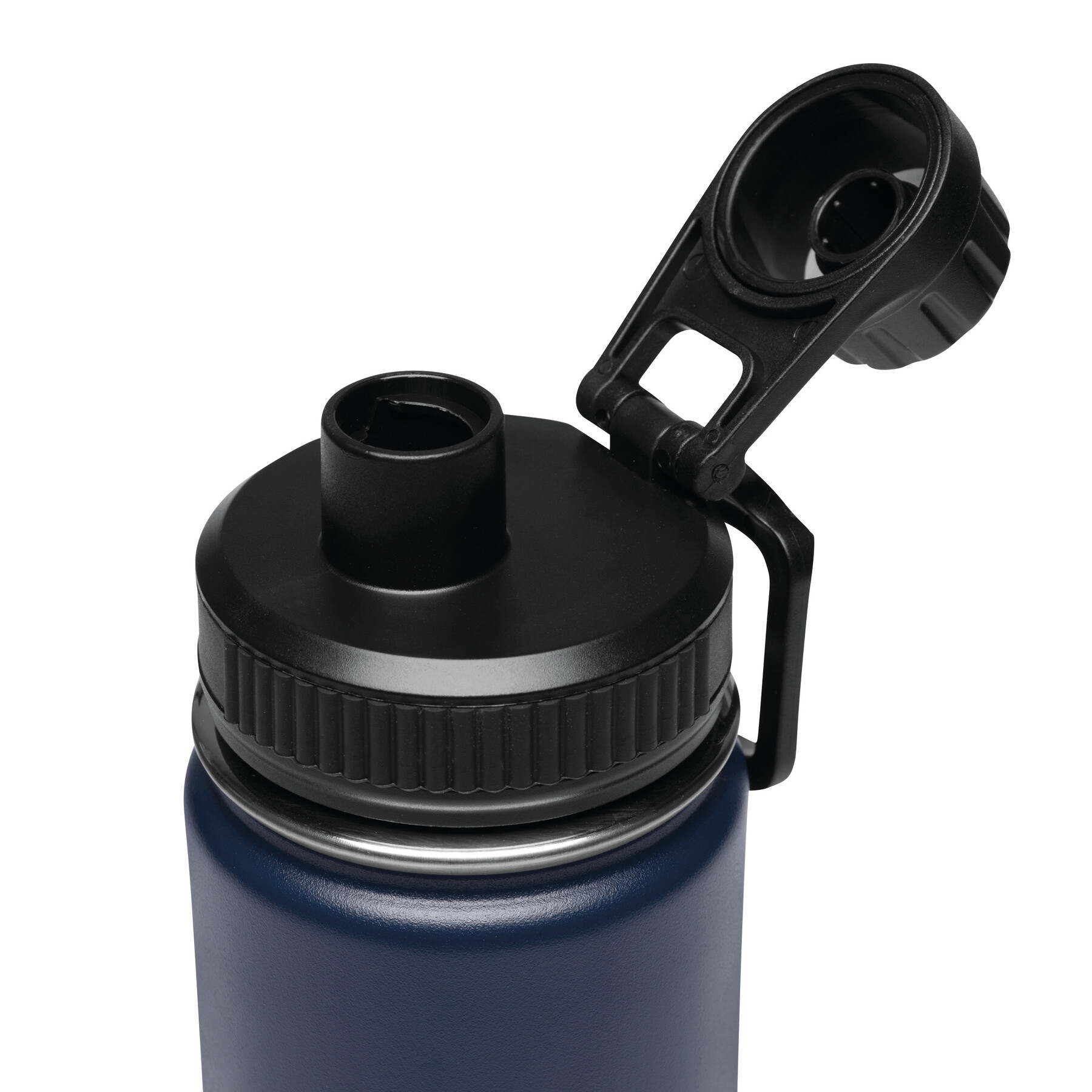 Vakuum-Isolierflasche ARMY STYLE, blau