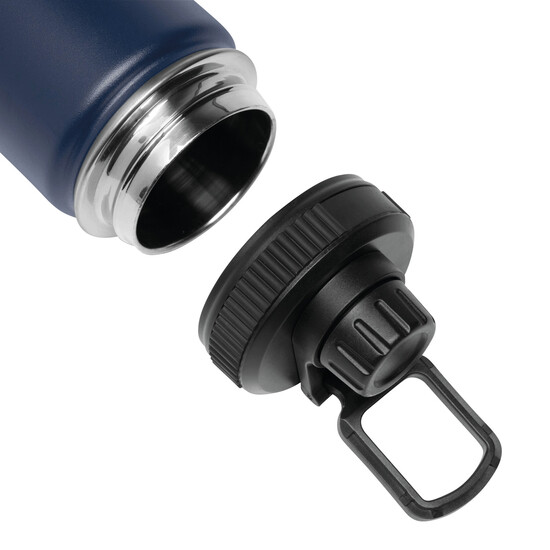 Vakuum-Isolierflasche ARMY STYLE, blau