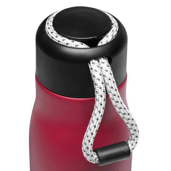 Vakuum-Isolierflasche ROBUSTA, rot