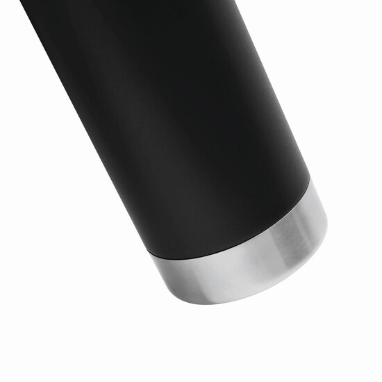 Vakuum-Trinkflasche RICH FLAVOUR, schwarz
