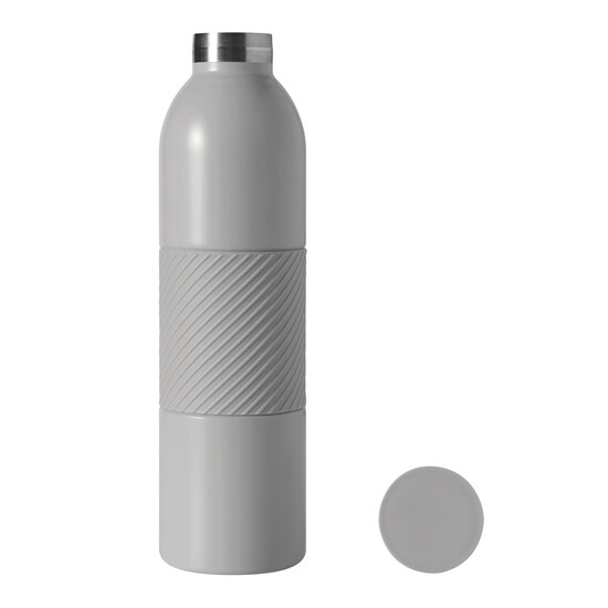 Vakuum-Isolierflasche VACUGRIP, grau