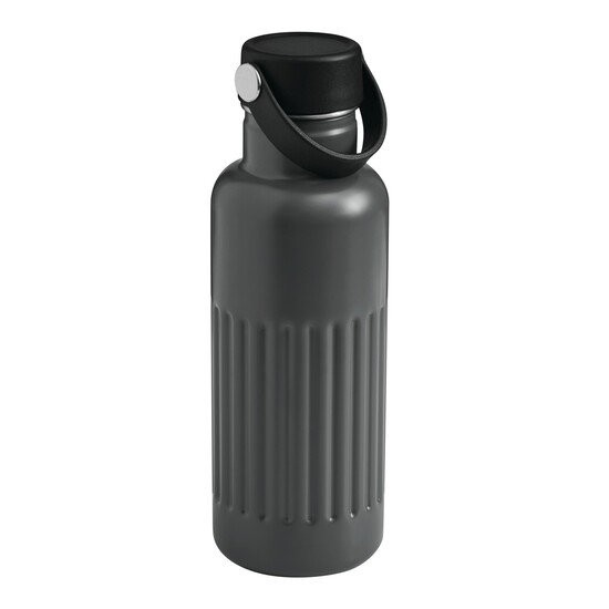 Vakuum-Isolierflasche WAVE TRAIL, grau
