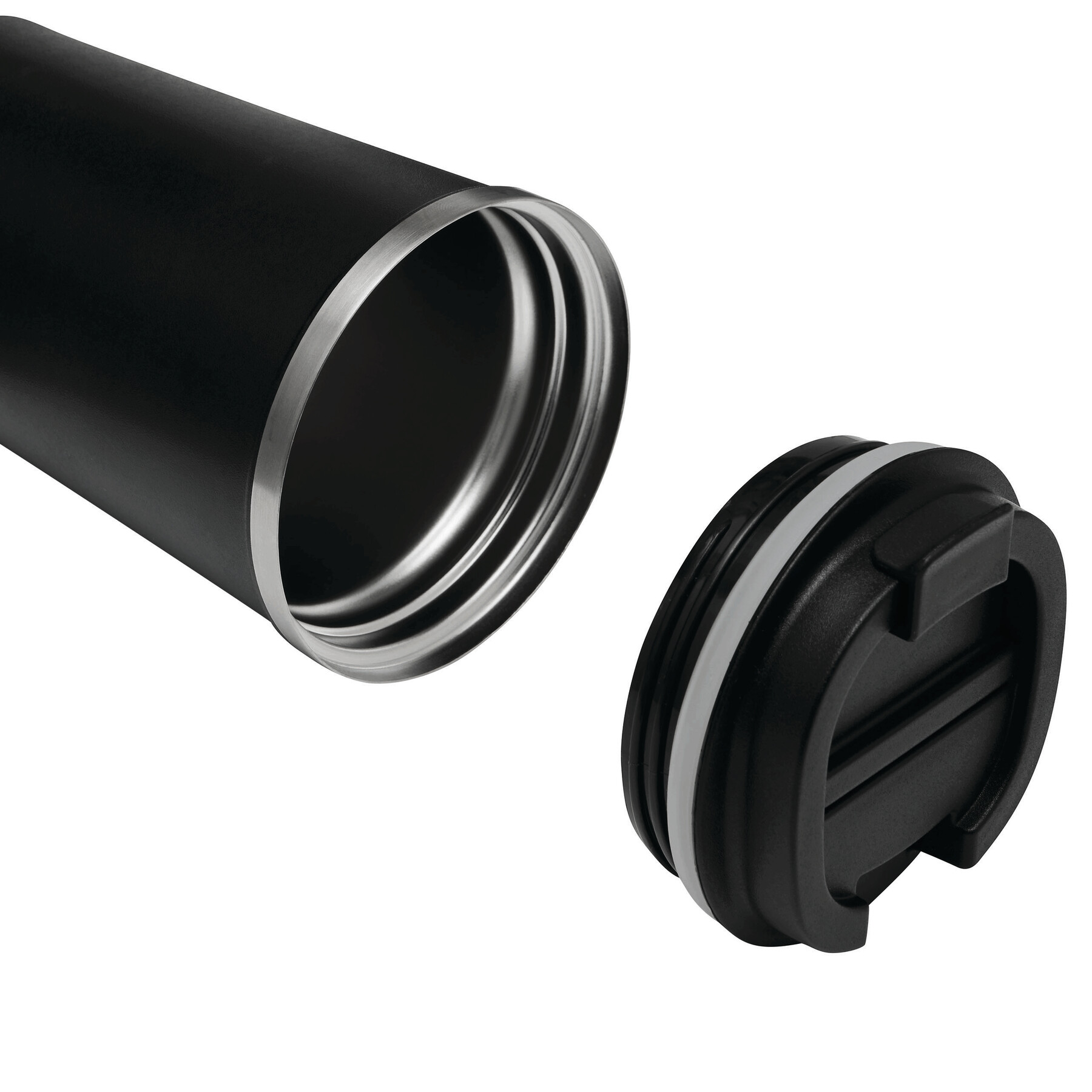 Vakuum-Isolierbecher VELOMUG, schwarz