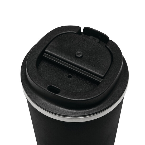 Vakuum-Isolierbecher VELOMUG, schwarz