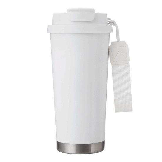 Vakuum-Isolierbecher MUG2GO, weiß