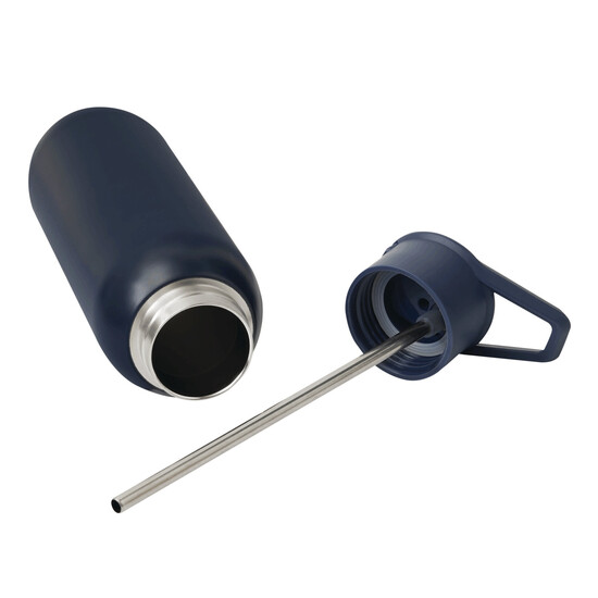 Vakuum-Isolierflasche TREKSTEEL, marineblau