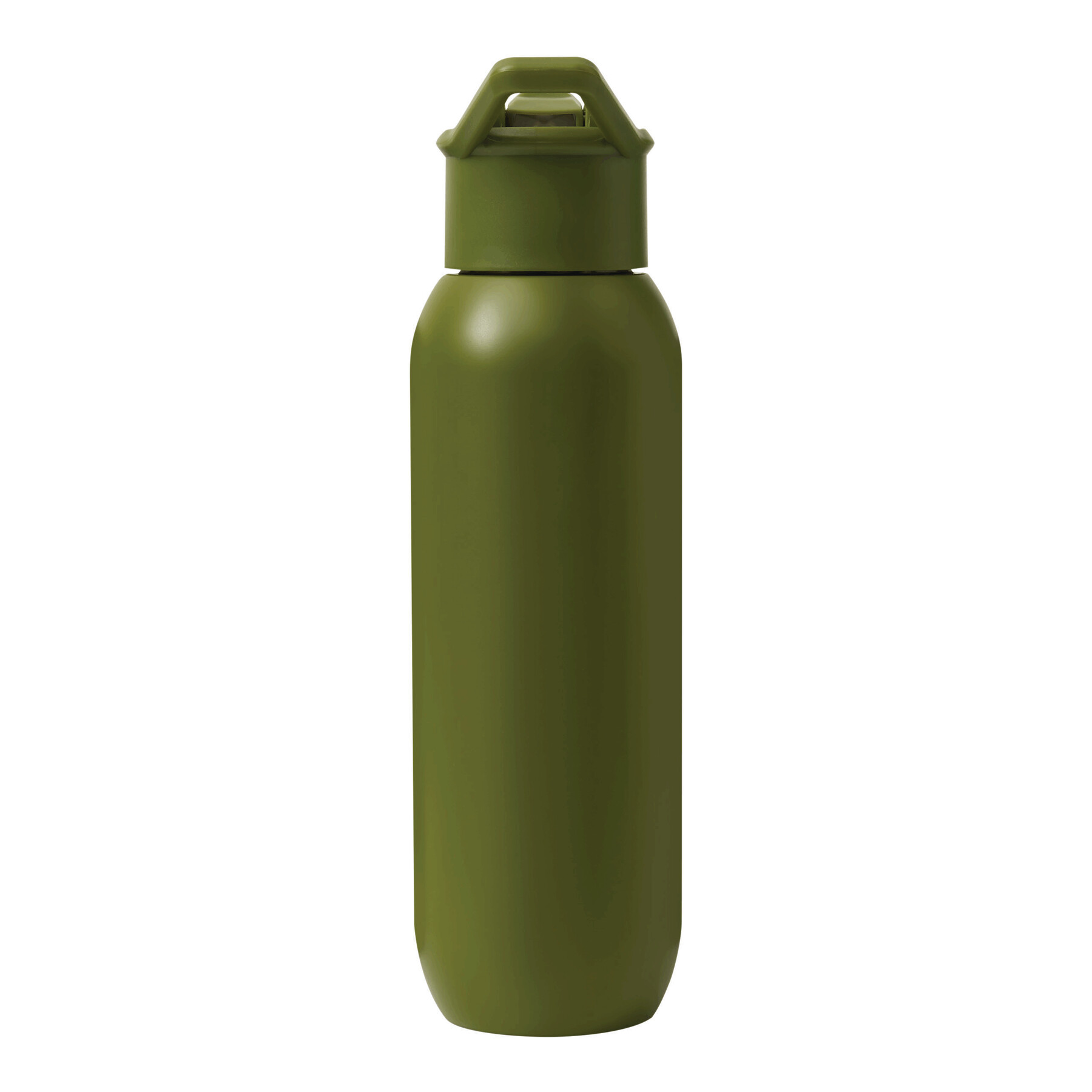 Vakuum-Isolierflasche TREKSTEEL, armygrün
