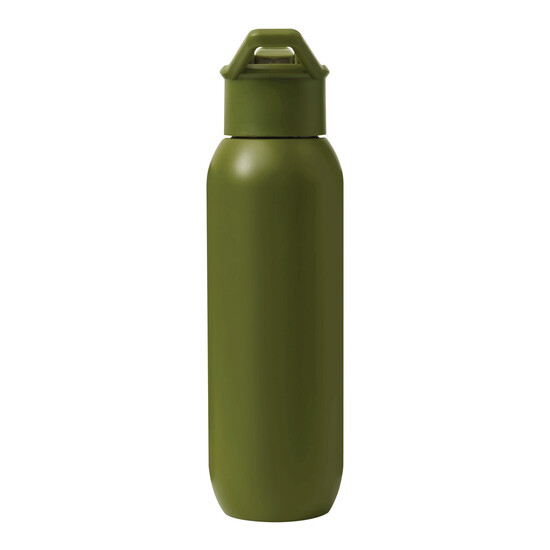 Vakuum-Isolierflasche TREKSTEEL, armygrün