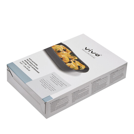 Rechteckige Auflaufform VIVO, grau