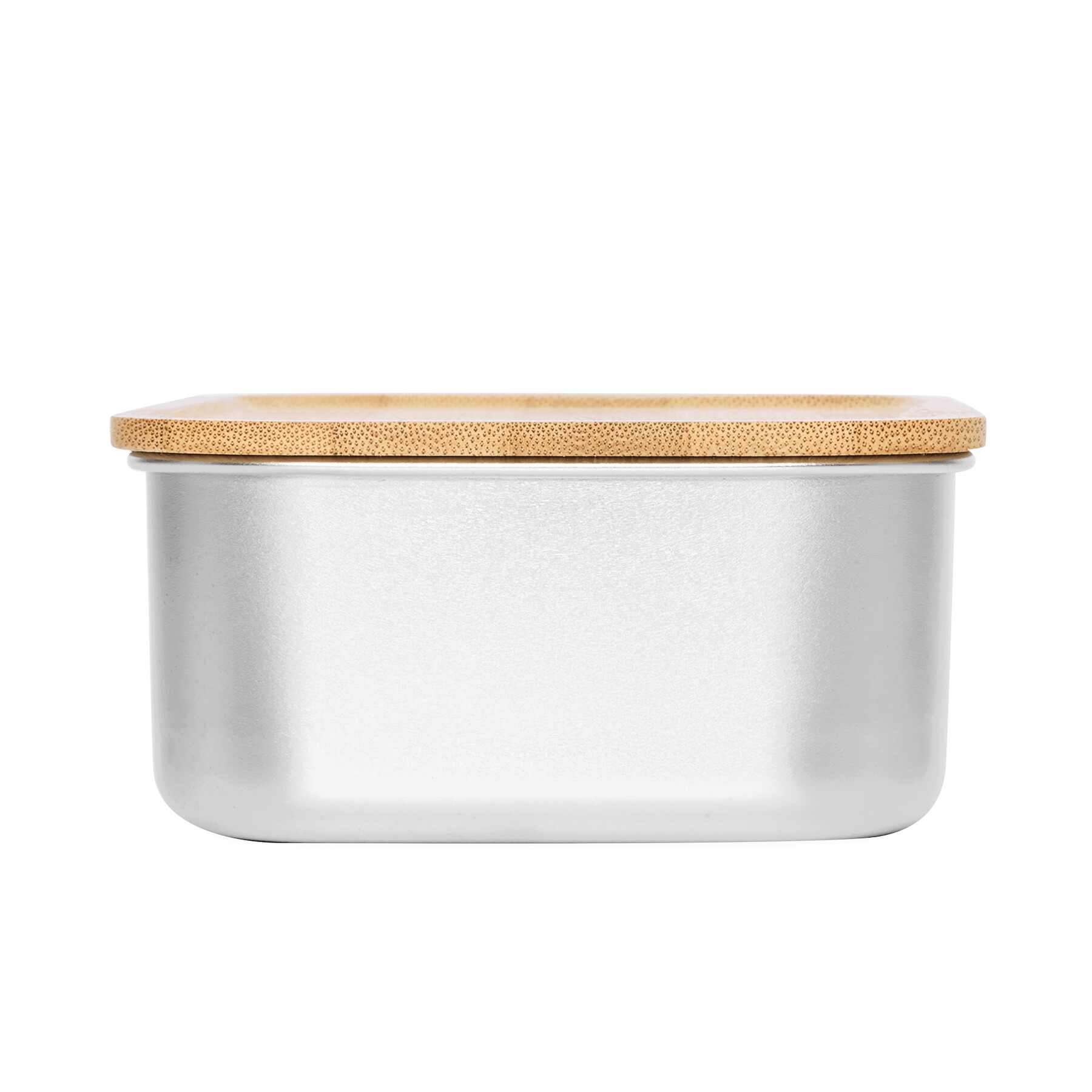 Lunchbox ECO TASTE, braun, silber