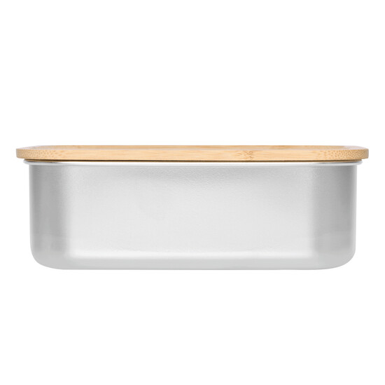 Lunchbox ECO TASTE, braun, silber