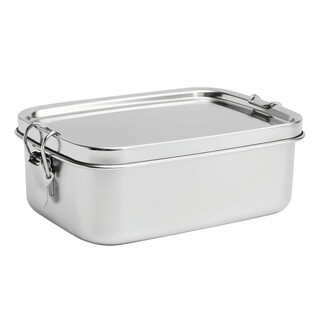 Edelstahl Lunchbox STRONG BREAK, silber