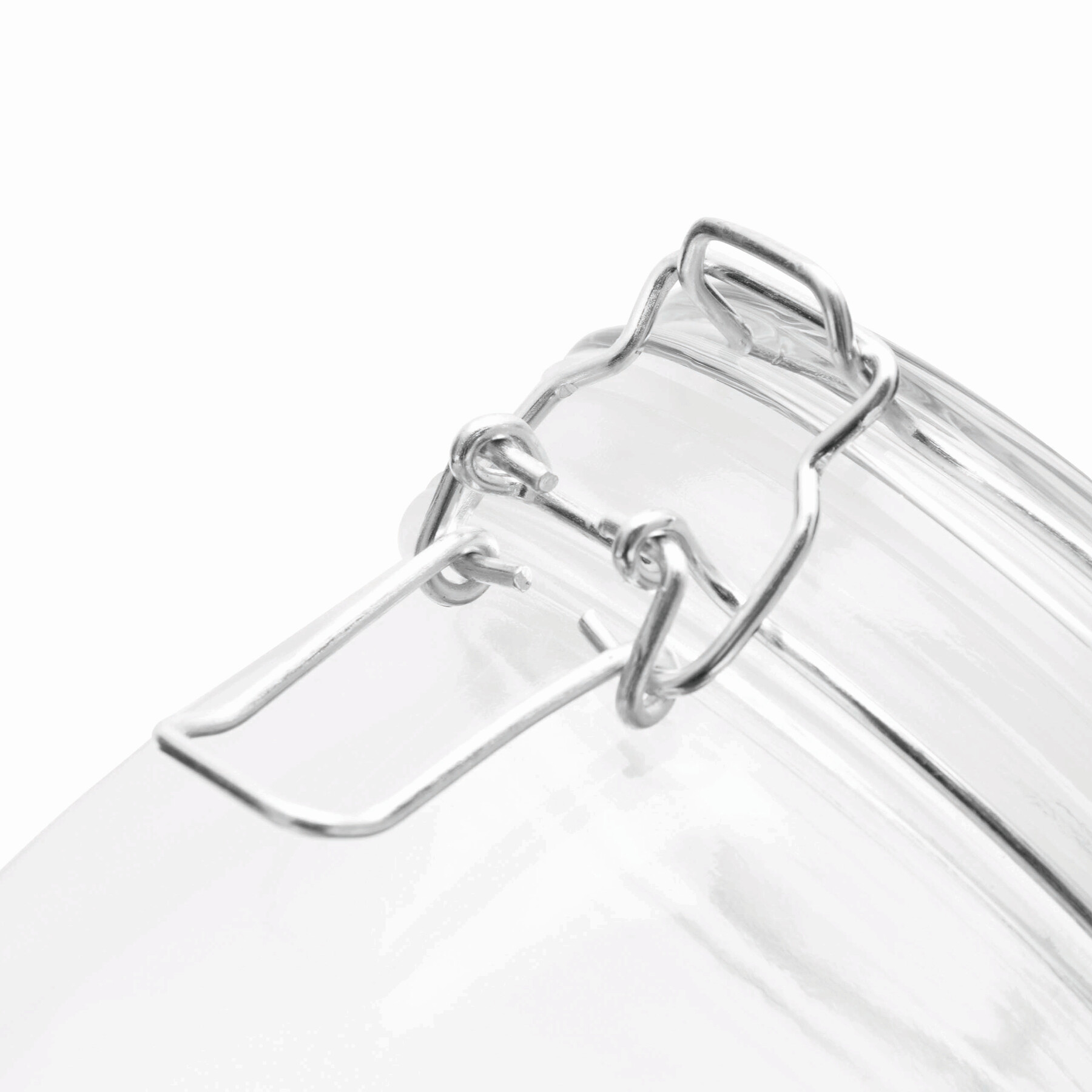 Vorratsglas CLICKY L mit Bügelverschluss, Füllmenge ca. 750 ml, transparent