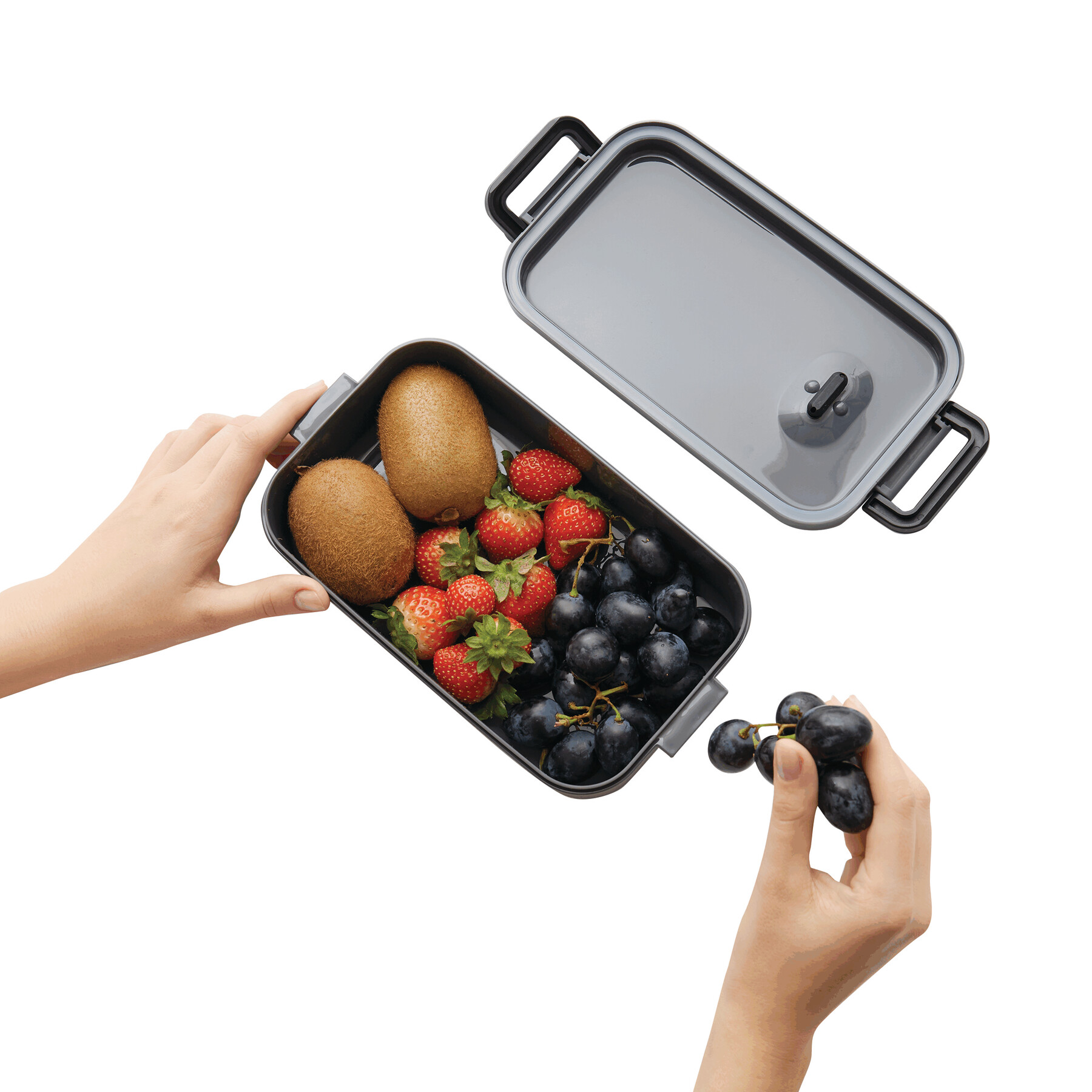 Lunchbox LUNCH TIME, grau