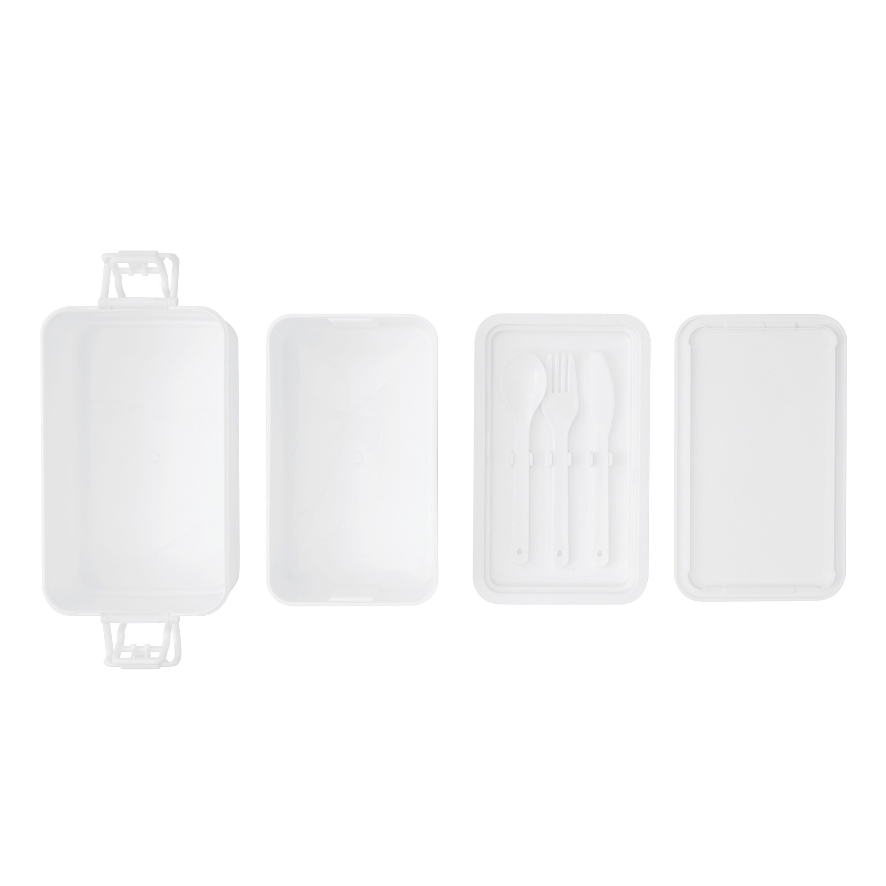 Lunchbox WELL PREPARED, weiß