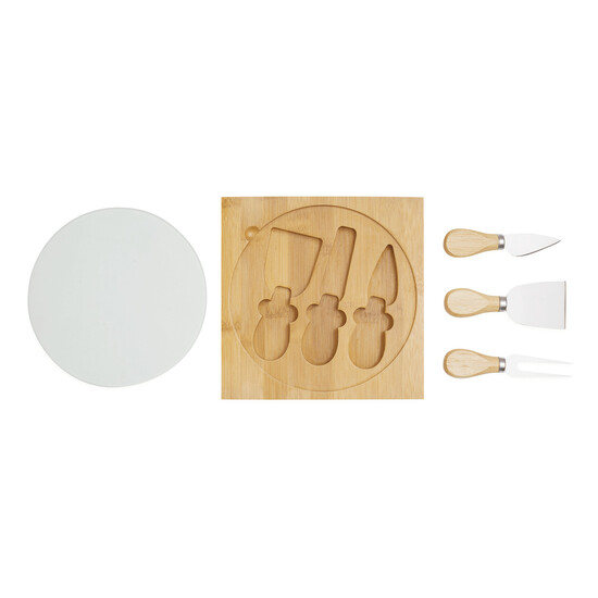 Käse-Messerset ORBITY, braun