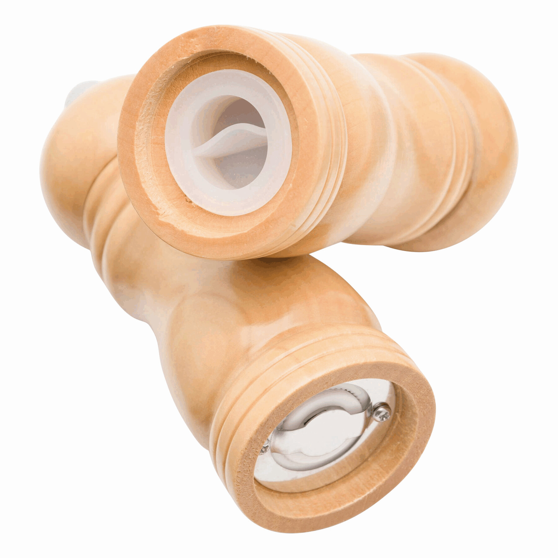 Salzstreuer & Pfeffermühle im Set DUO SPICE, braun