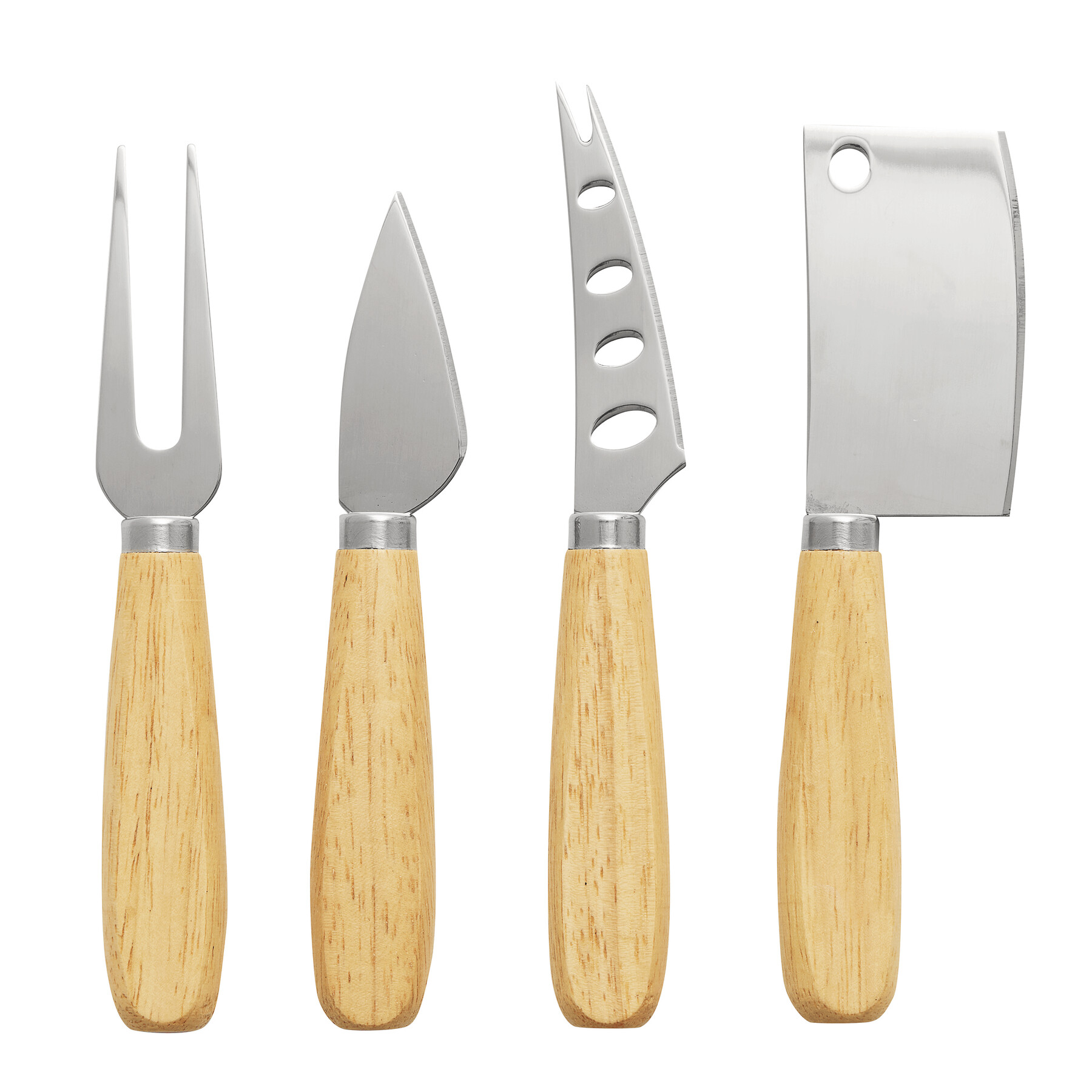 Käseset ELEGANCE, braun, silber