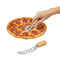 Pizza-Schneide-Set DUOSLICE, silber