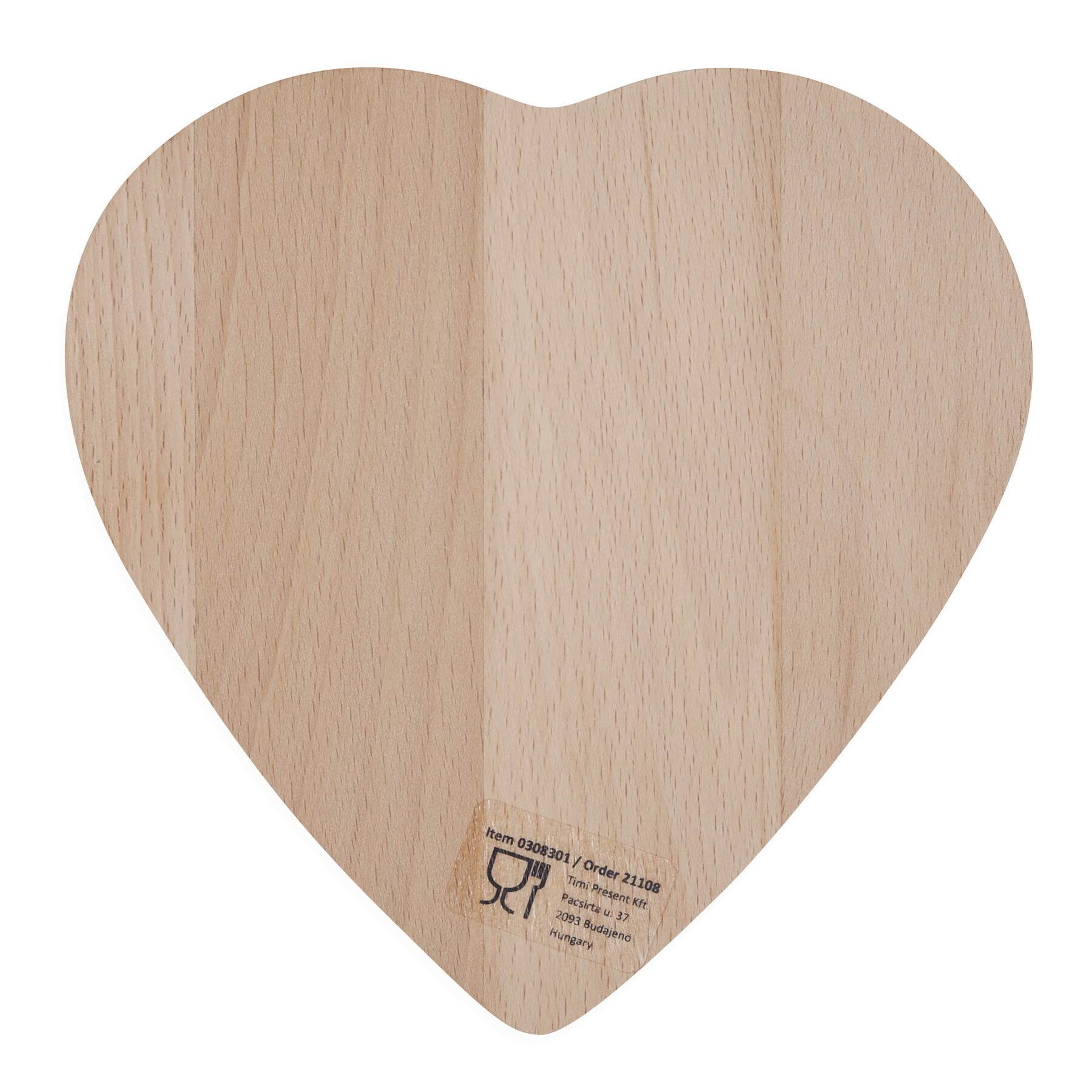 Schneidebrett WOODEN HEART, Holz