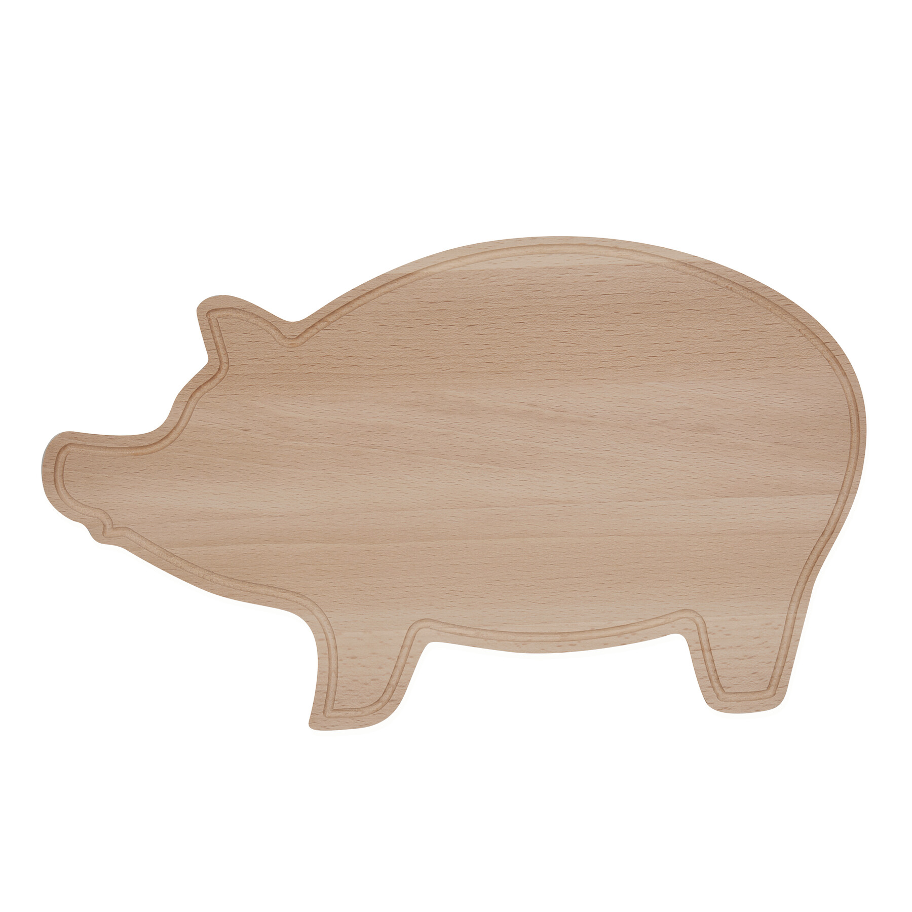 Schneidebrett WOODEN PIGGY, Holz