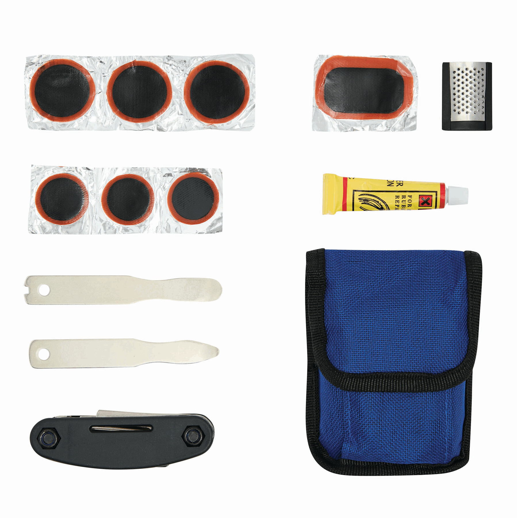 Fahrradwerkzeug ON TOUR, blau, schwarz