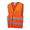 Sicherheits-/Warnweste HERO 2.0 in Signalfarbe, orange