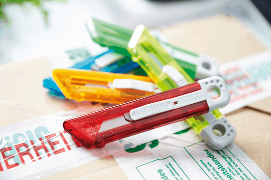 Cuttermesser SLIDE IT, rot