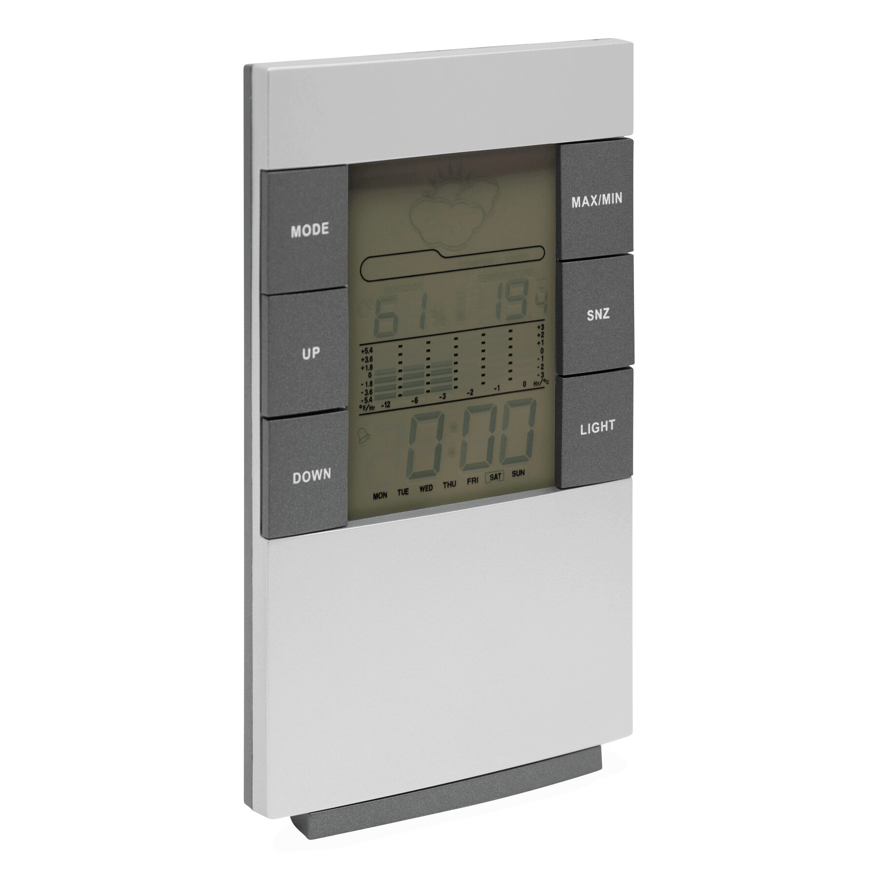 Wetterstation SUNNY TIMES, grau, silber