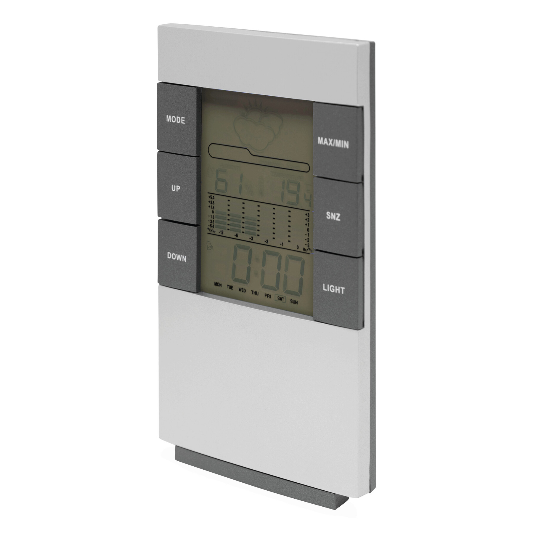 Wetterstation SUNNY TIMES, grau, silber