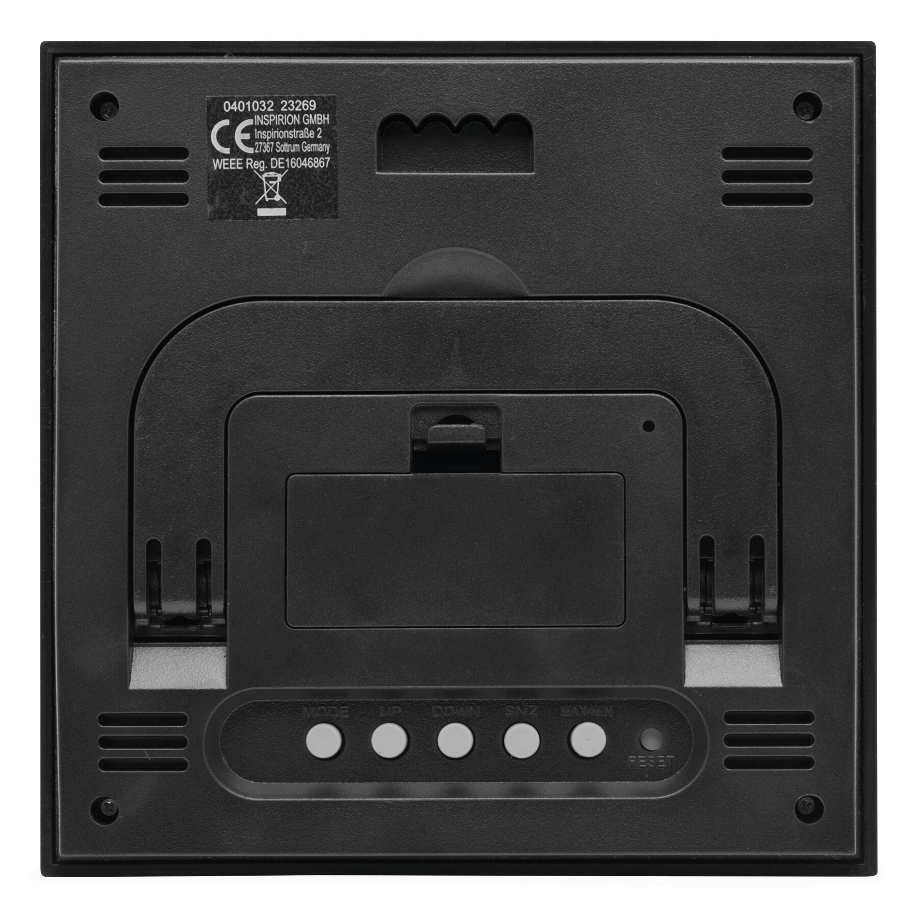 Wetterstation SHINY DAY, schwarz, silber